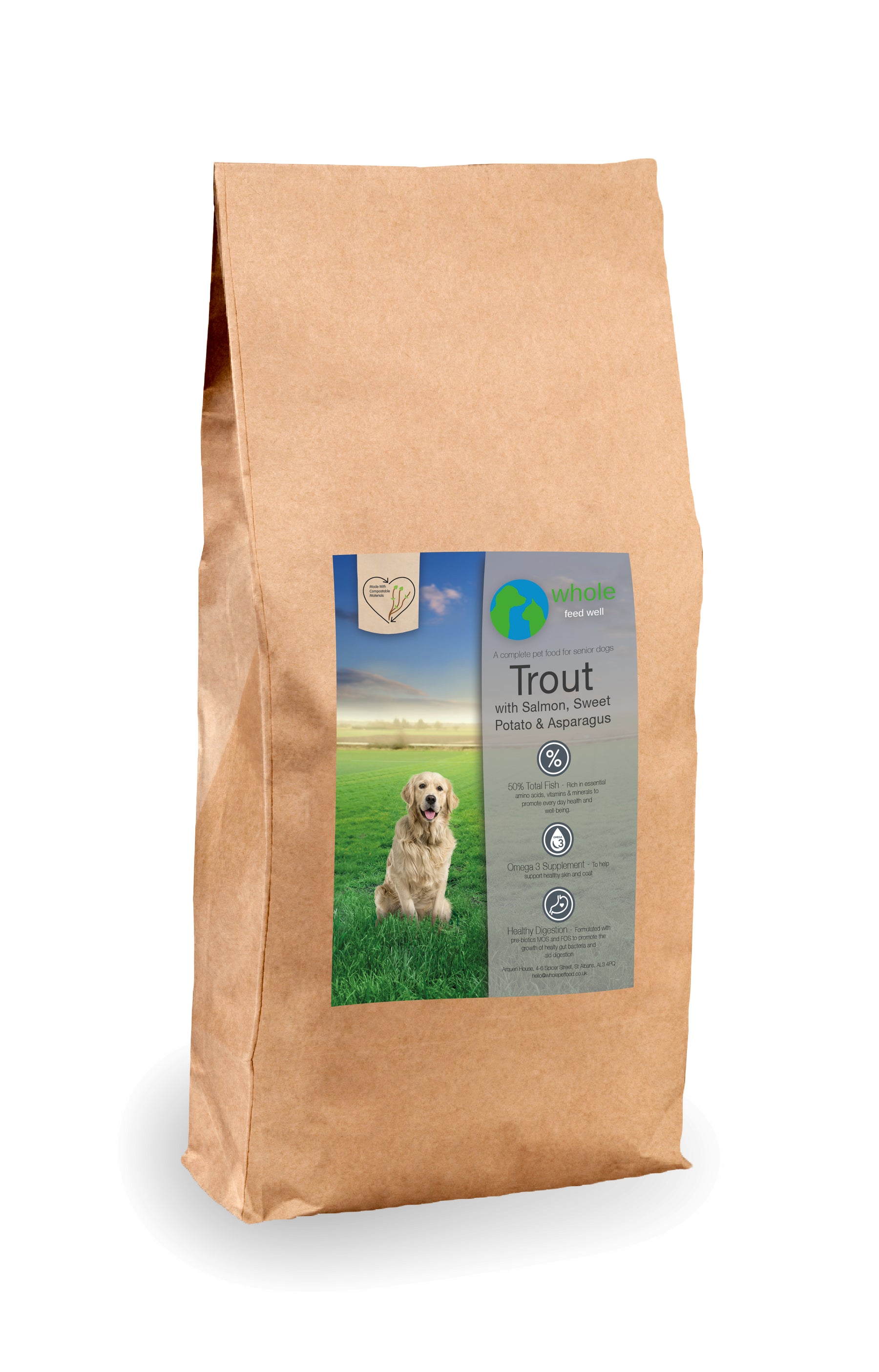 Golden Trout Senior Dog Food