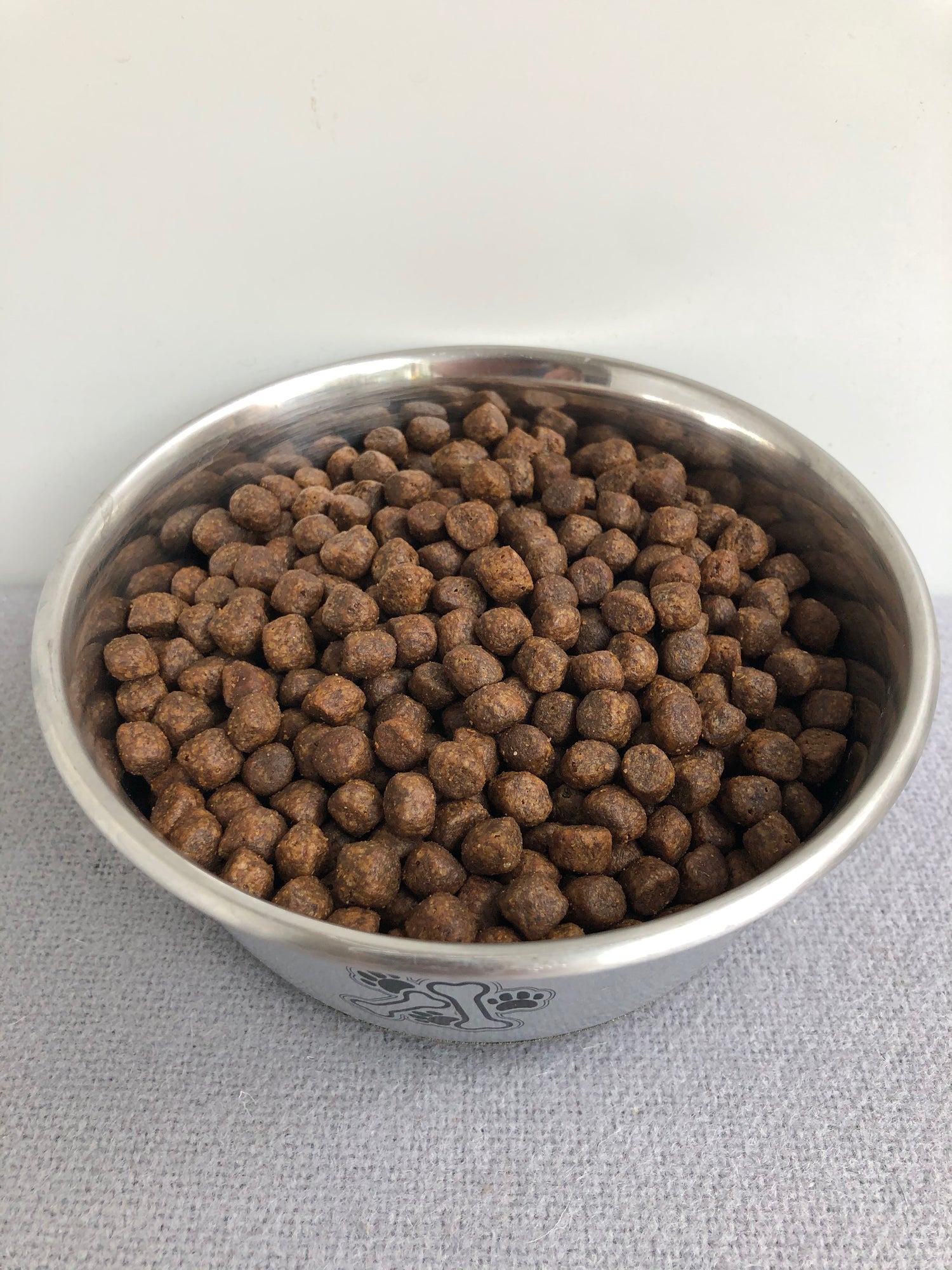 A bowl of delicious grain free dog food from whole