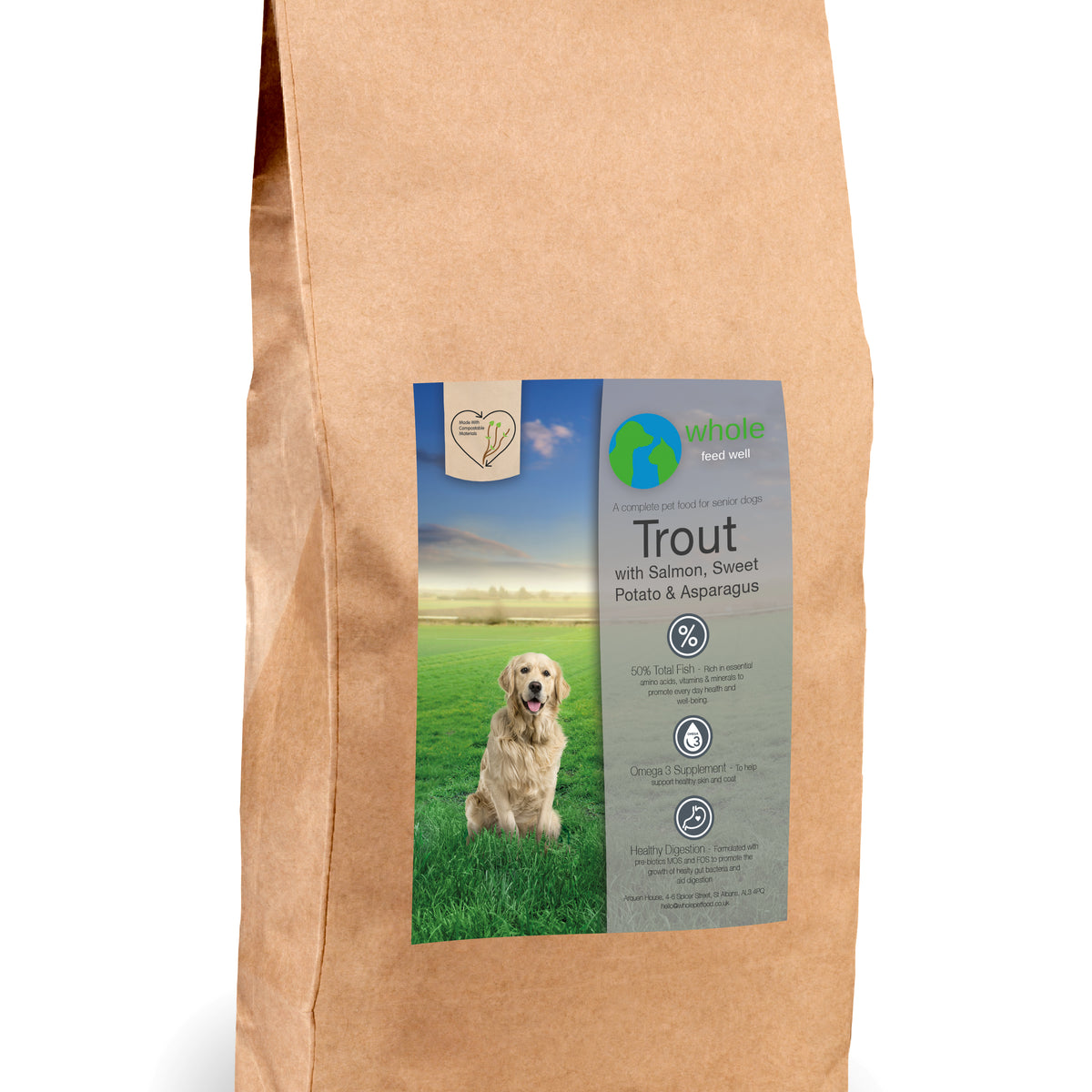 Golden Trout Senior Dog Food